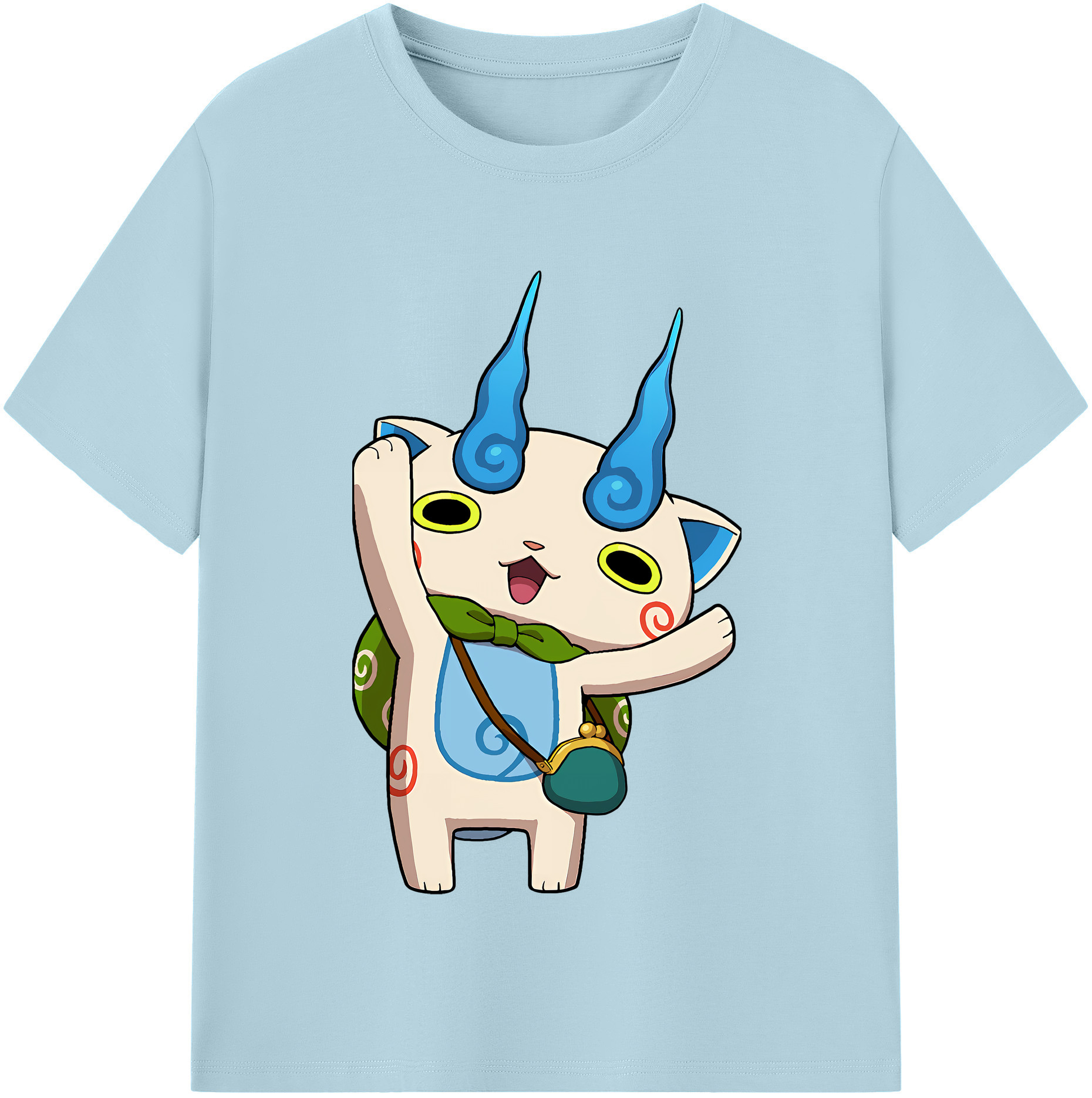 （画像用） 妖怪ウォッチ Yo-kai Watch 綿100％半袖Tシャツ（フロントプリント）